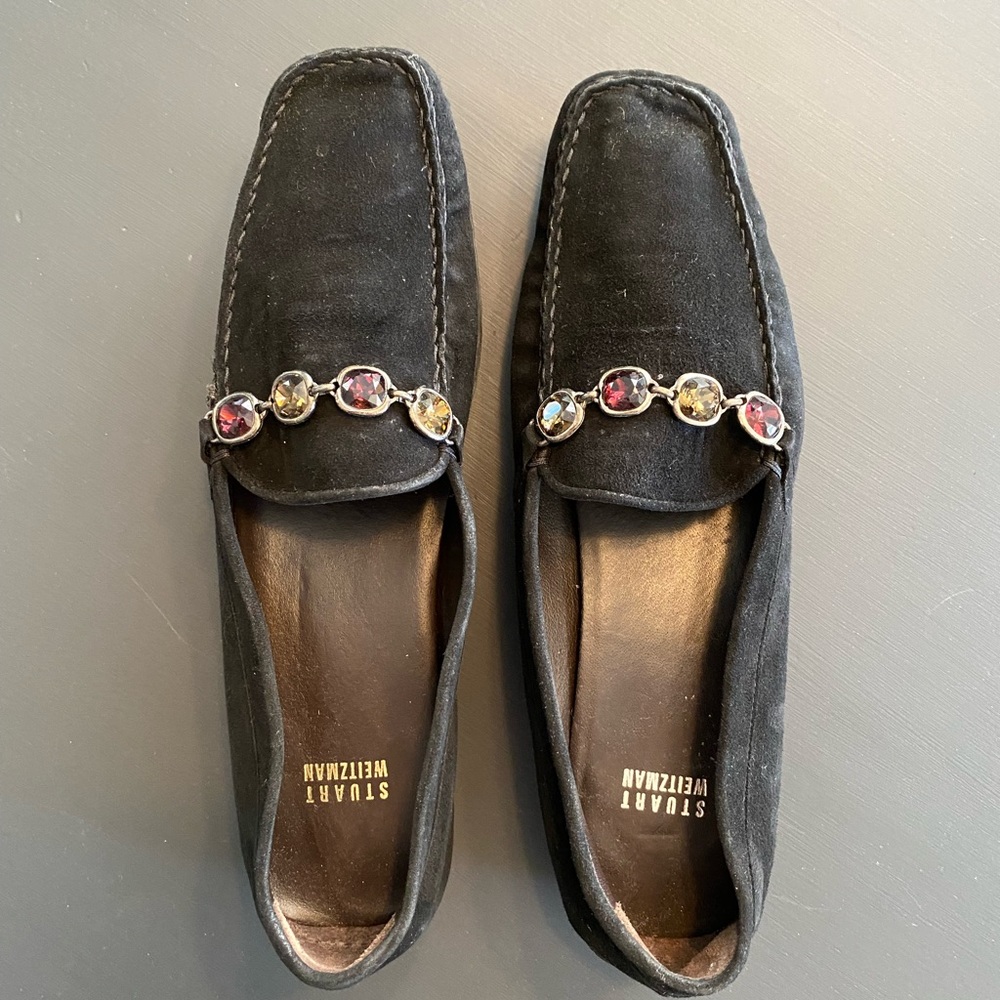 9.5 Stuart Weizman shoes, gently used.